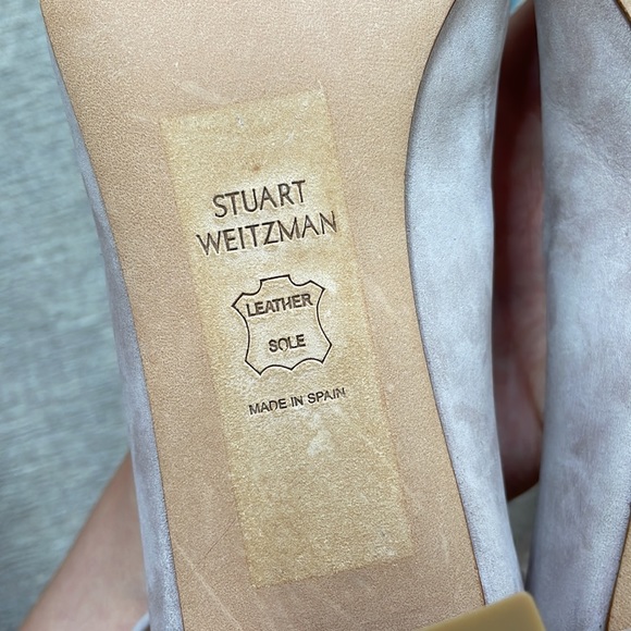 NWOB Stuart Weitzman Lace Up Low heel pumps - Picture 7 of 10